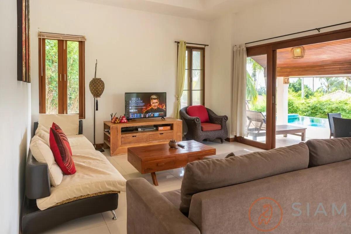 Sweet Heaven Villa 2Br Private Pool & Jungle View サムイ島 エクステリア 写真