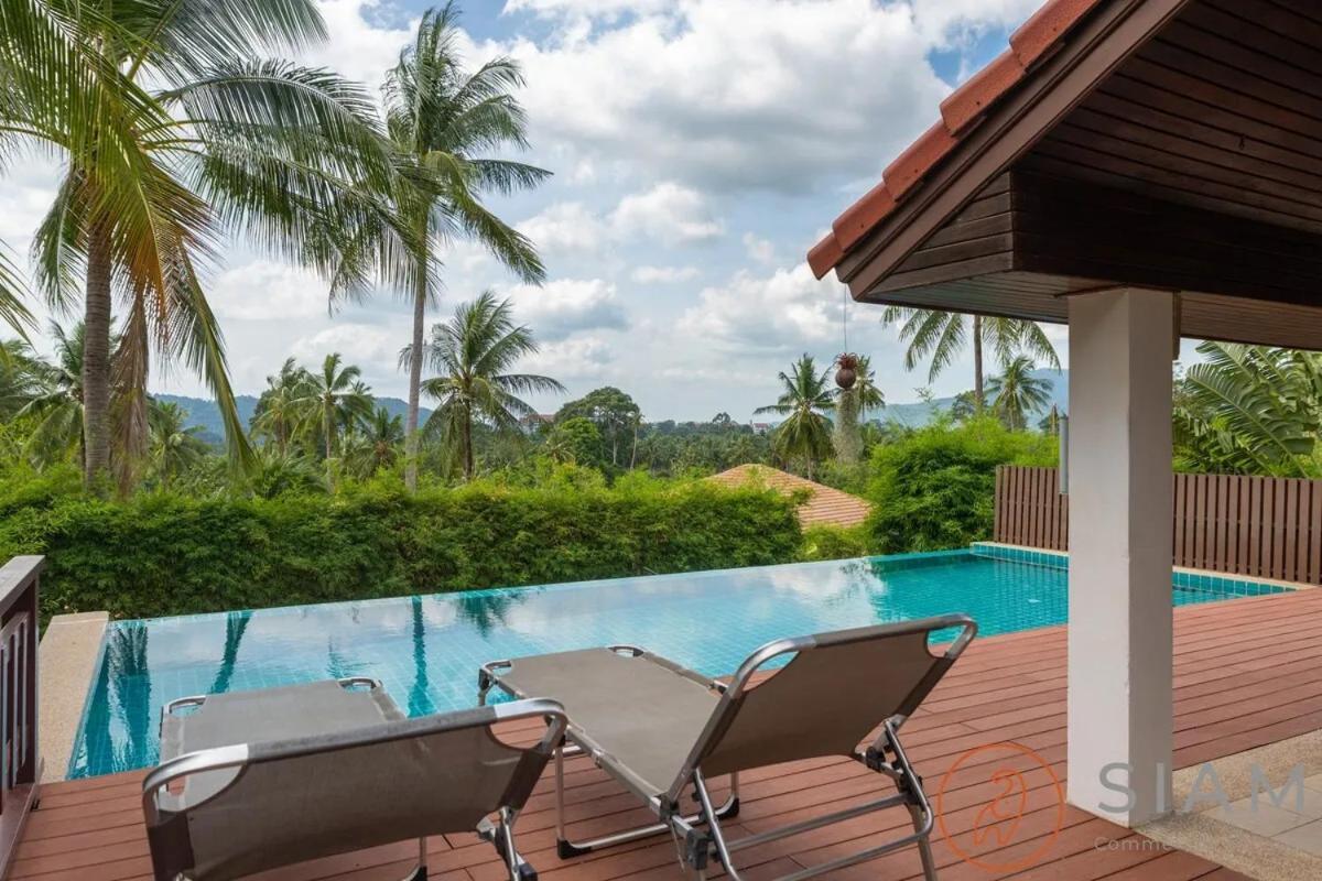Sweet Heaven Villa 2Br Private Pool & Jungle View サムイ島 エクステリア 写真