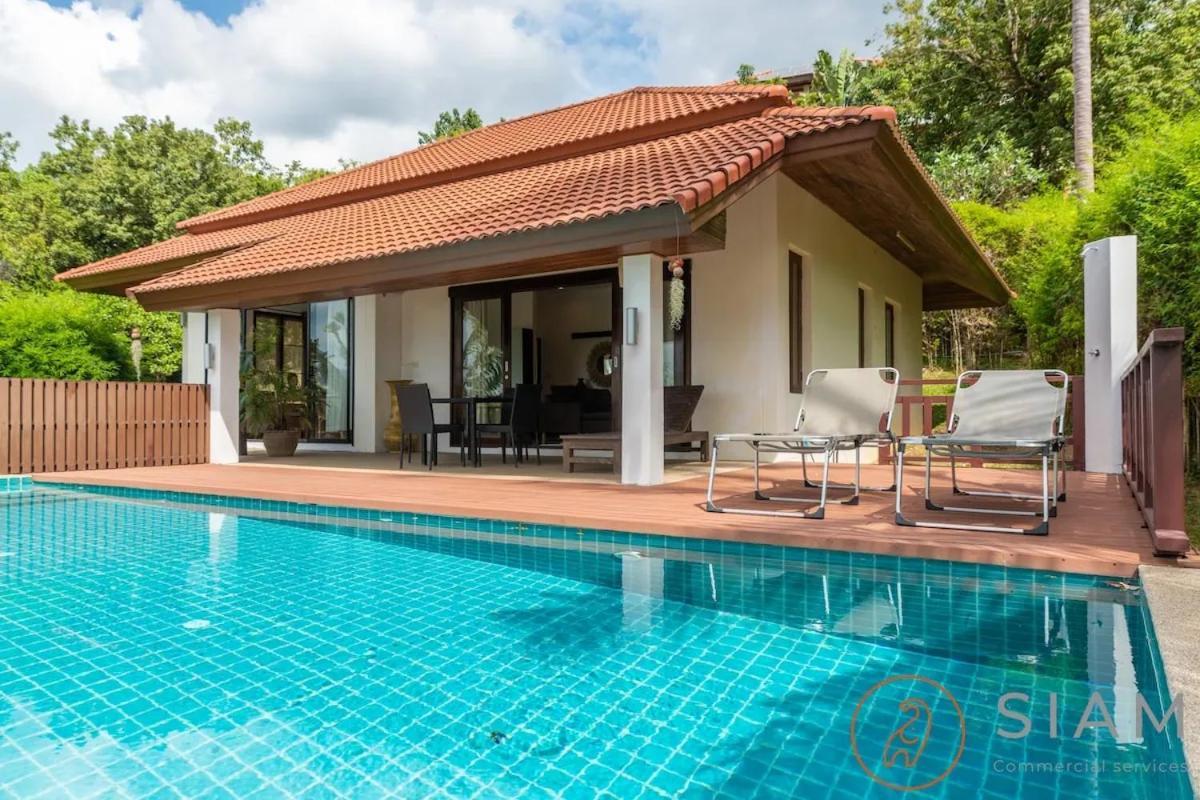 Sweet Heaven Villa 2Br Private Pool & Jungle View サムイ島 エクステリア 写真