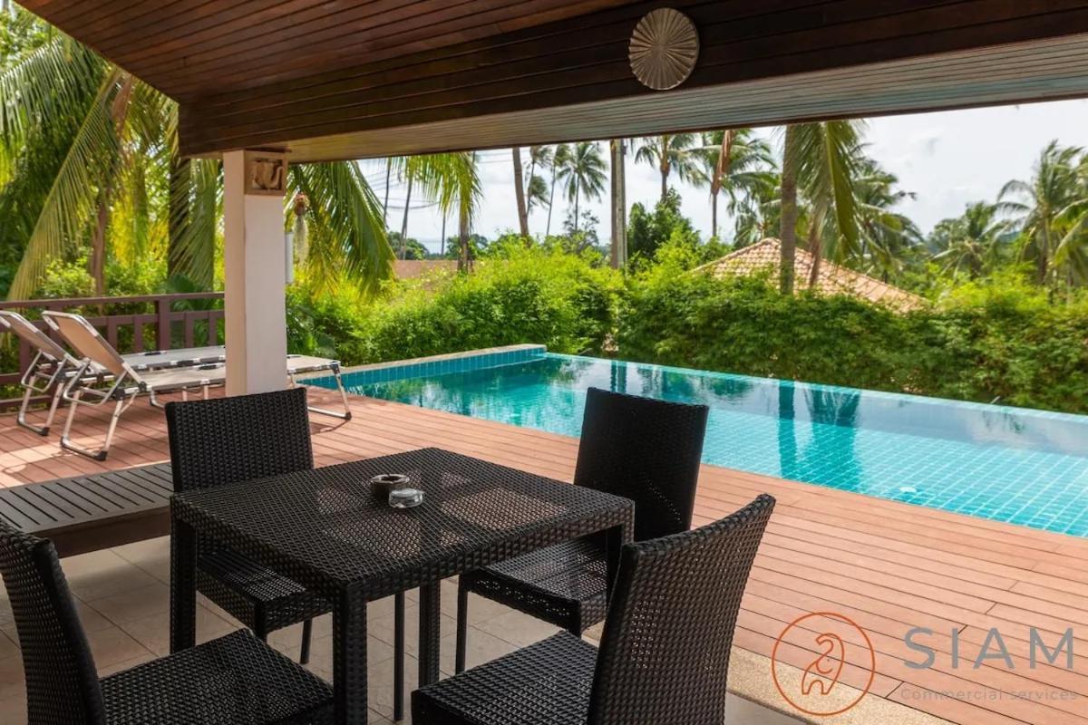 Sweet Heaven Villa 2Br Private Pool & Jungle View サムイ島 エクステリア 写真
